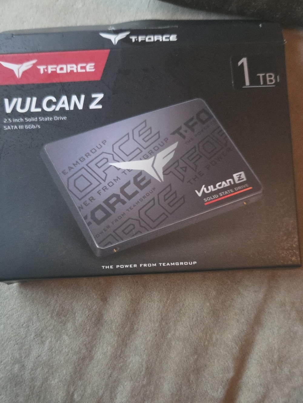T-Force Vulcan Z 1TB SATA III 2.5" SSD - Black